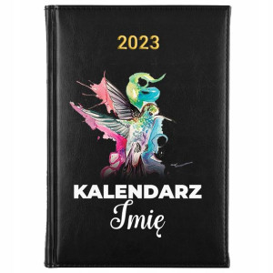 KALENDARZ Książkowy A5 2023 Koliber Twoje Imie