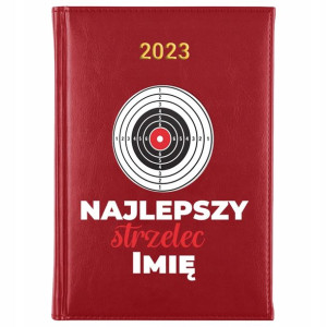 KALENDARZ Książkowy A5 2023 Najlepszy STRZELEC MiX