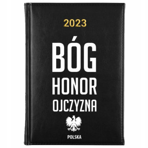 KALENDARZ Książkowy A5 2023 Patriotyczne Wzory