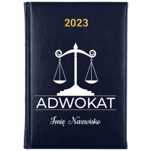 KALENDARZ Książkowy A5 2023 Prezent dla ADWOKATA
