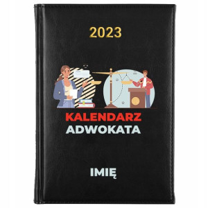 KALENDARZ Książkowy A5 2023 Prezent dla Adwokata