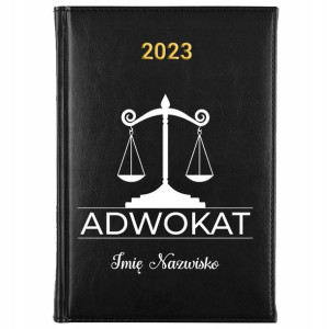 KALENDARZ Książkowy A5 2023 Prezent dla Adwokata