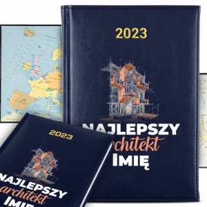 KALENDARZ Książkowy A5 2023 Prezent dla Architekta