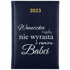 KALENDARZ Książkowy A5 2023 Prezent dla BABCI Imię