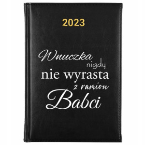 KALENDARZ Książkowy A5 2023 Prezent dla BABCI Imię
