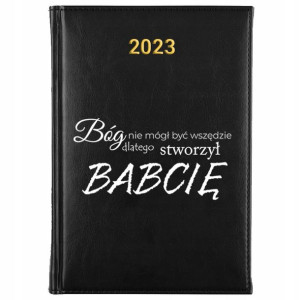 KALENDARZ Książkowy A5 2023 Prezent dla BABCI Imię