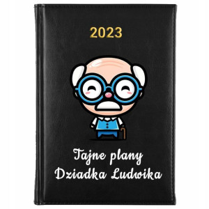 KALENDARZ Książkowy A5 2023 Prezent dla Babci Wzór