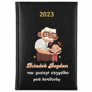 KALENDARZ Książkowy A5 2023 Prezent dla Babci Wzór