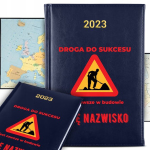 KALENDARZ Książkowy A5 2023 Prezent dla Budowlańca