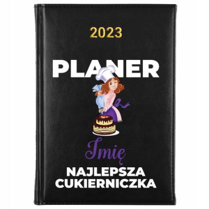 KALENDARZ Książkowy A5 2023 Prezent dla Cukiernika