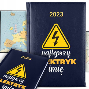 KALENDARZ Książkowy A5 2023 Prezent dla Elektryka