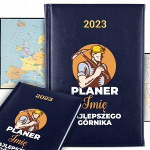 KALENDARZ Książkowy A5 2023 Prezent dla Górnika