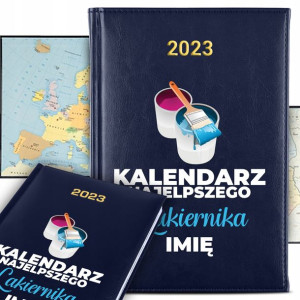 KALENDARZ Książkowy A5 2023 Prezent dla Lakiernika