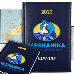 KALENDARZ Książkowy A5 2023 Prezent dla Mechanika