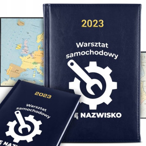 KALENDARZ Książkowy A5 2023 Prezent dla Mechanika