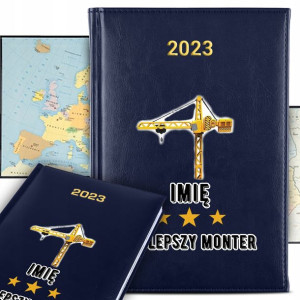 KALENDARZ Książkowy A5 2023 Prezent dla Montera