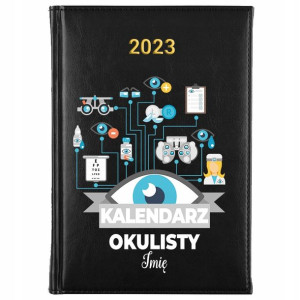 KALENDARZ Książkowy A5 2023 Prezent dla OKULISTY