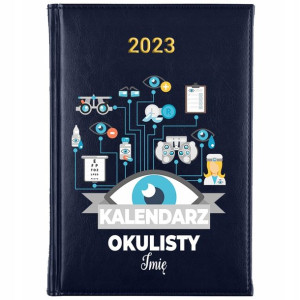 KALENDARZ Książkowy A5 2023 Prezent dla OKULISTY