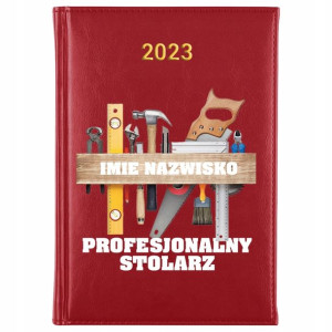 KALENDARZ Książkowy A5 2023 Prezent dla STOLARZA