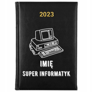 KALENDARZ Książkowy A5 2023 Prezent Informatyka