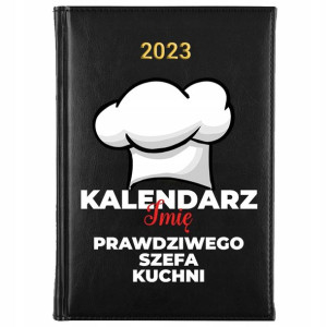 KALENDARZ Książkowy A5 2023 Prezent Szefa Kuchni