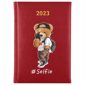 KALENDARZ Ksiązkowy A5 2023 TEDDY BEAR MiX Wzory