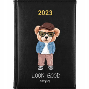 KALENDARZ Ksiązkowy A5 2023 TEDDY BEAR MiX Wzory