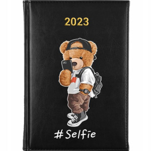 KALENDARZ Ksiązkowy A5 2023 TEDDY BEAR MiX Wzory