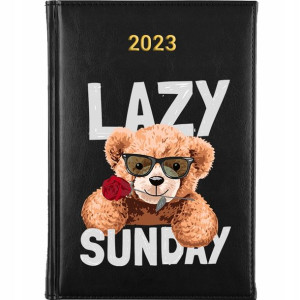 KALENDARZ Ksiązkowy A5 2023 TEDDY BEAR MiX Wzory