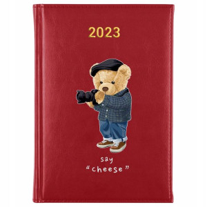 KALENDARZ Ksiązkowy A5 2023 TEDDY BEAR MiX Wzory