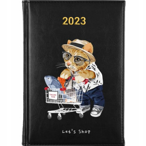 KALENDARZ Ksiązkowy A5 2023 TEDDY BEAR MiX Wzory