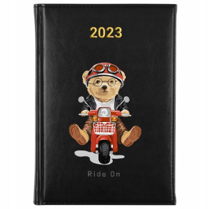 KALENDARZ Ksiązkowy A5 2023 TEDDY BEAR MiX Wzory