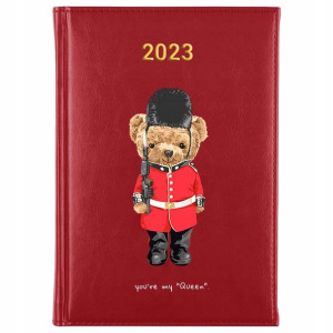 KALENDARZ Ksiązkowy A5 2023 TEDDY BEAR MiX Wzory