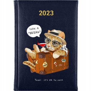 KALENDARZ Ksiązkowy A5 2023 TEDDY BEAR MiX Wzory