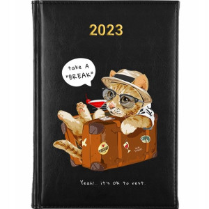 KALENDARZ Ksiązkowy A5 2023 TEDDY BEAR MiX Wzory