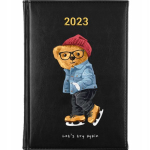 KALENDARZ Ksiązkowy A5 2023 TEDDY BEAR MiX Wzory