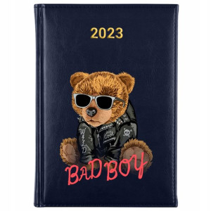 KALENDARZ Ksiązkowy A5 2023 TEDDY BEAR MiX Wzory
