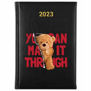 KALENDARZ Ksiązkowy A5 2023 TEDDY BEAR MiX Wzory