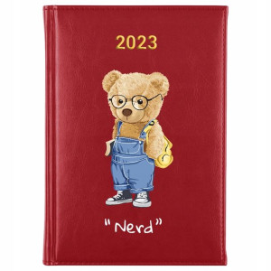 KALENDARZ Ksiązkowy A5 2023 TEDDY BEAR MiX Wzory