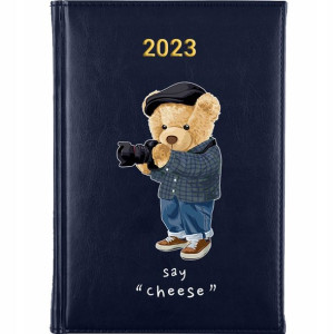 KALENDARZ Ksiązkowy A5 2023 TEDDY BEAR MiX Wzory