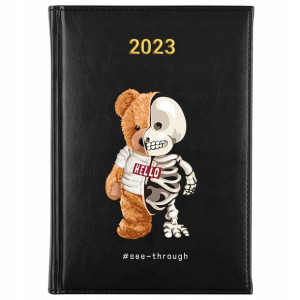 KALENDARZ Ksiązkowy A5 2023 TEDDY BEAR MiX Wzory