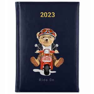 KALENDARZ Ksiązkowy A5 2023 TEDDY BEAR MiX Wzory