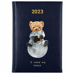 KALENDARZ Ksiązkowy A5 2023 TEDDY BEAR MiX Wzory