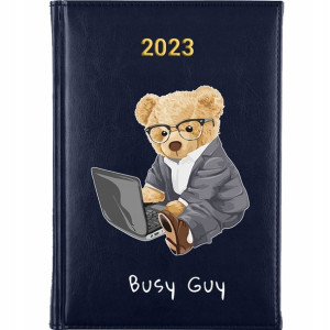 KALENDARZ Ksiązkowy A5 2023 TEDDY BEAR MiX Wzory