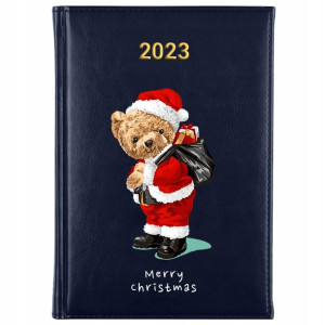 KALENDARZ Ksiązkowy A5 2023 TEDDY BEAR MiX Wzory