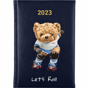 KALENDARZ Ksiązkowy A5 2023 TEDDY BEAR MiX Wzory