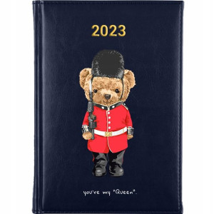 KALENDARZ Ksiązkowy A5 2023 TEDDY BEAR MiX Wzory