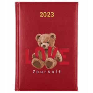 KALENDARZ Ksiązkowy A5 2023 TEDDY BEAR MiX Wzory