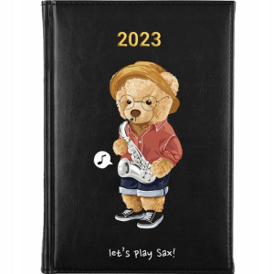 KALENDARZ Ksiązkowy A5 2023 TEDDY BEAR MiX Wzory