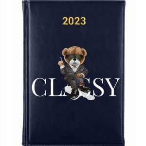 KALENDARZ Ksiązkowy A5 2023 TEDDY BEAR MiX Wzory